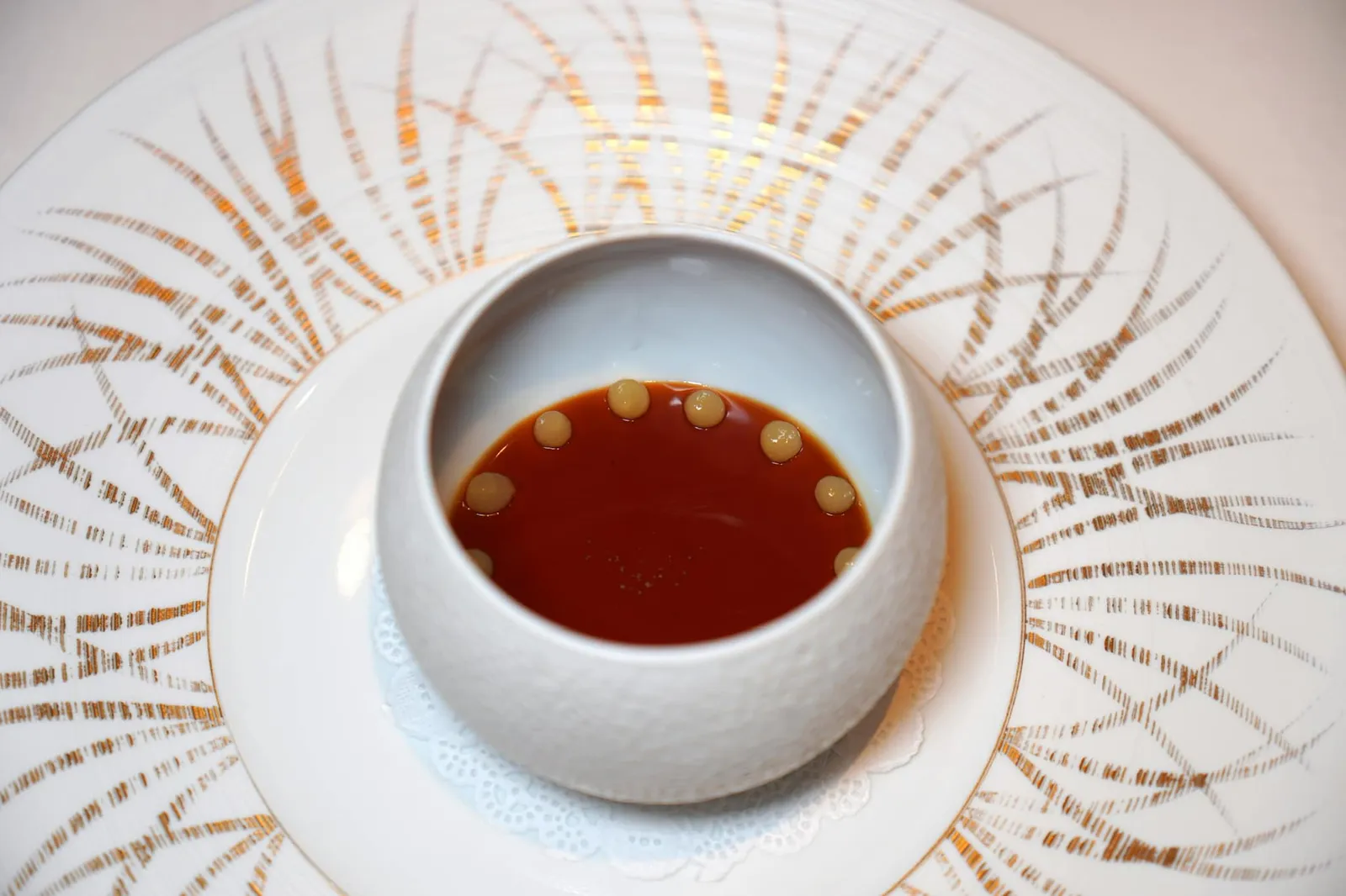 Buddha finger Mascarpone, Bambú, orange, hazelnut ภาพด้านล่างแสดงถึงชั้นของ Buddha Finger (19/20)