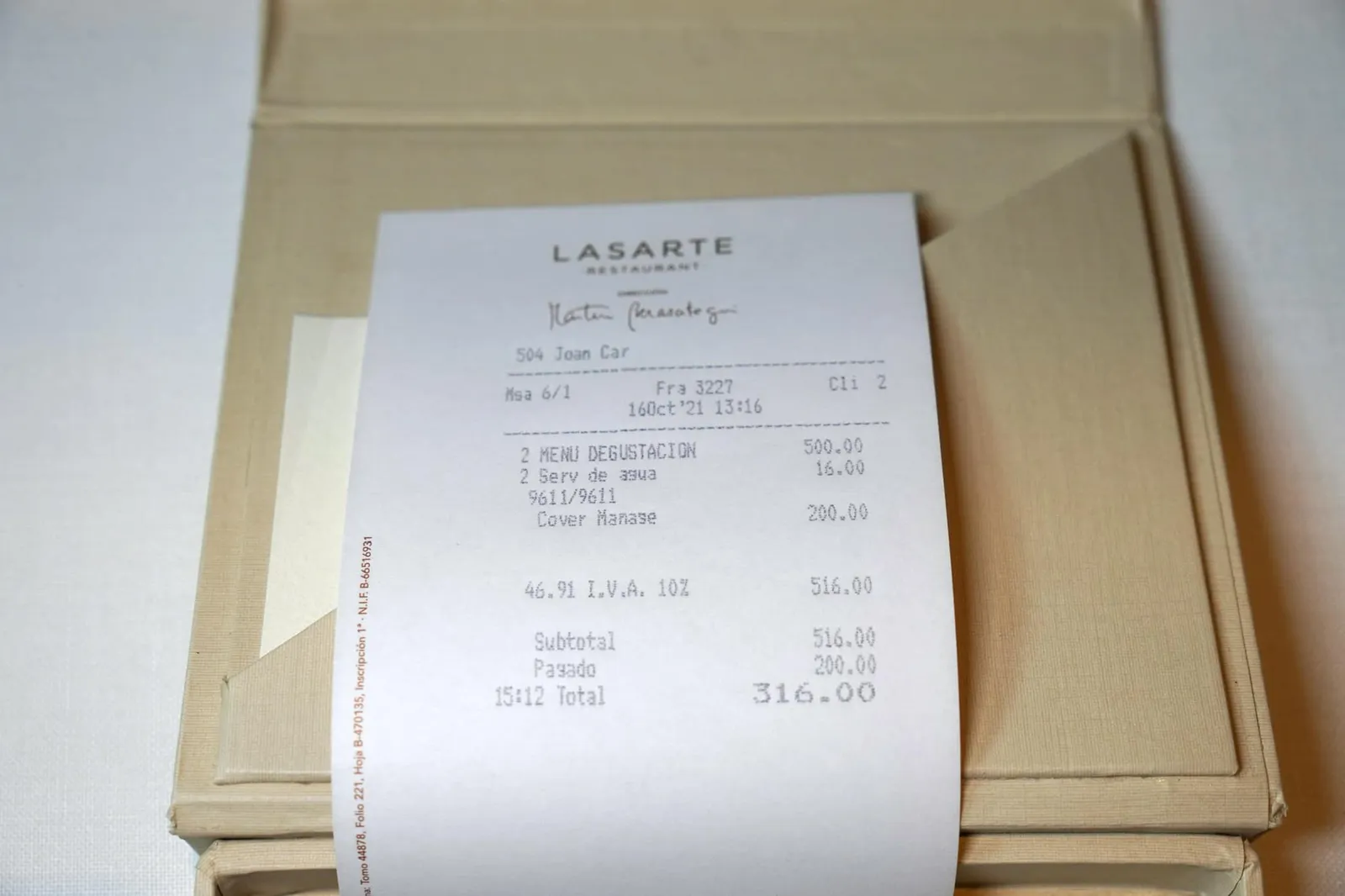💰 ราคา 516 €/2 pp (จ่ายล่วงหน้าตั้งแต่ขั้นตอนการจอง 200 €)
