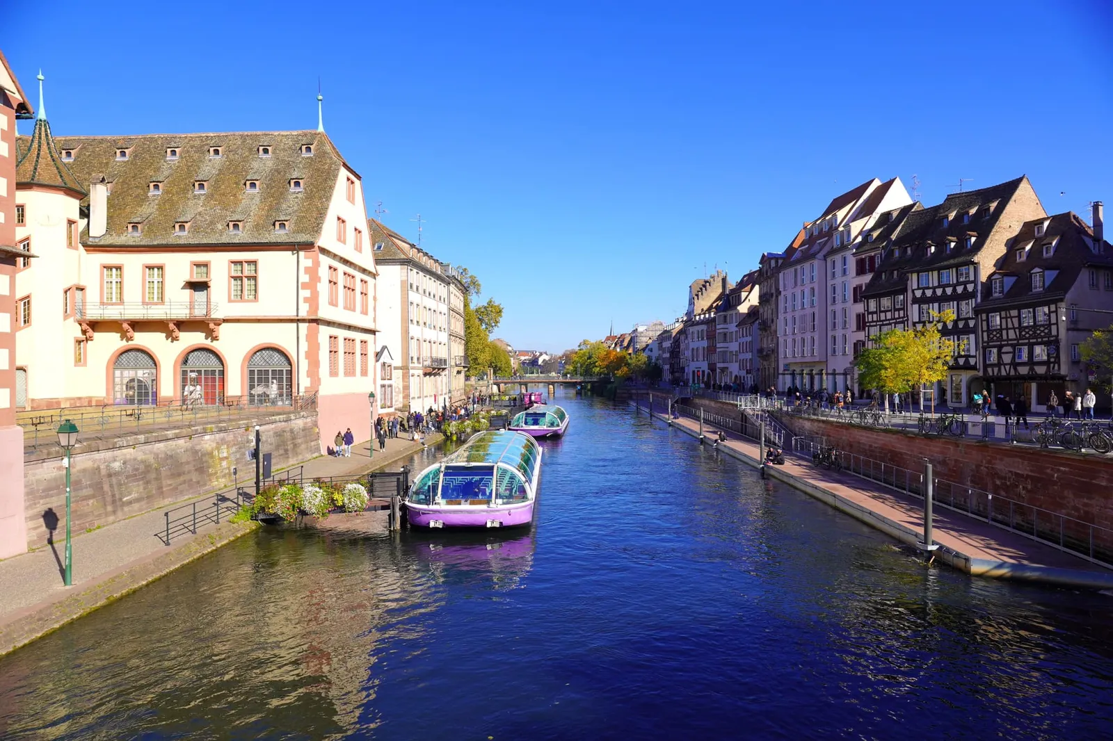 บรรยากาศภายในเมือง Strasbourg