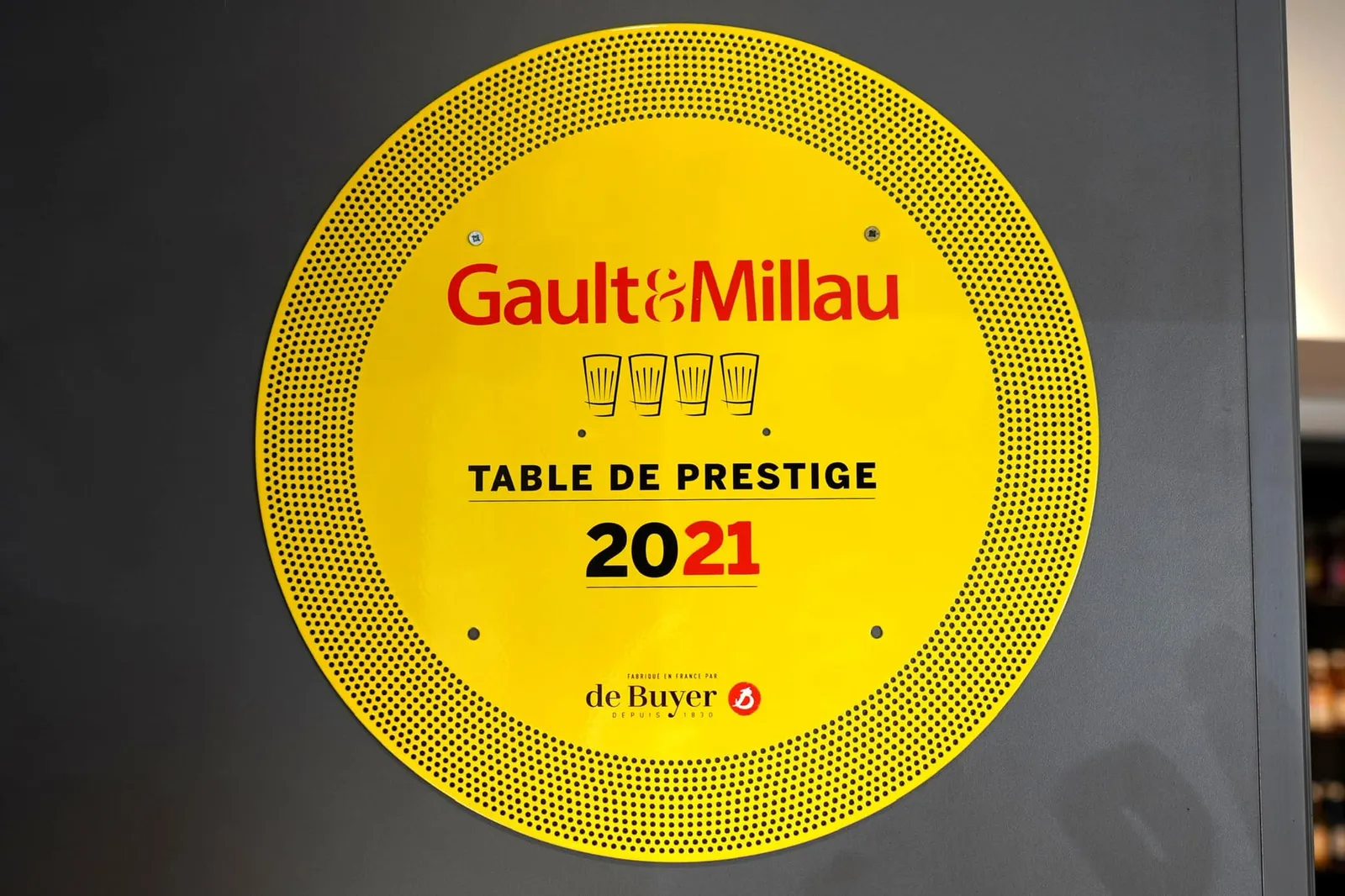 🏵🏵🏵🏵 18.5/20 Gault et Millau - 18.5/20 โก เอ็ท มิโย