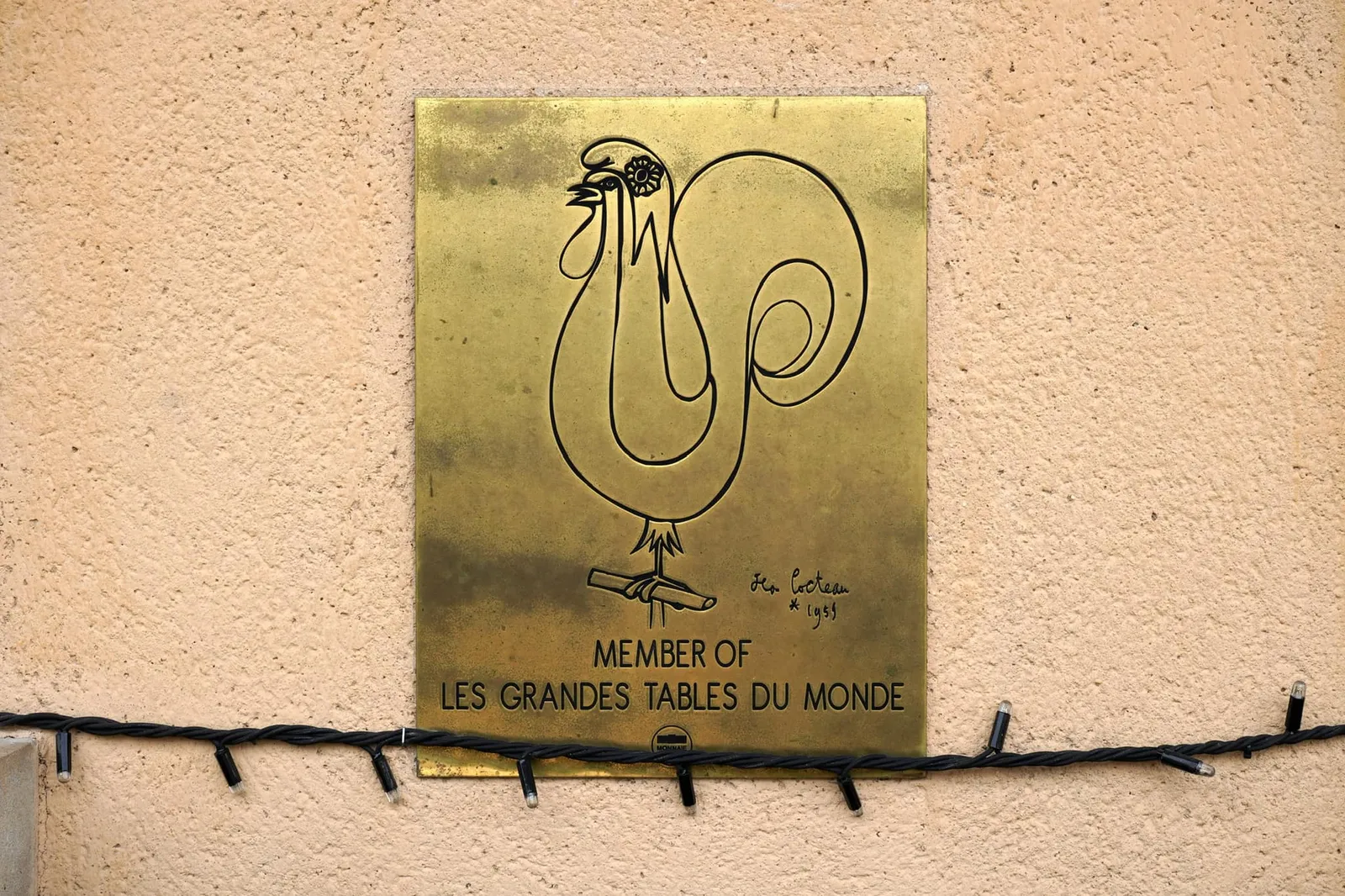 Member of Les Grandes Tables Du Monde