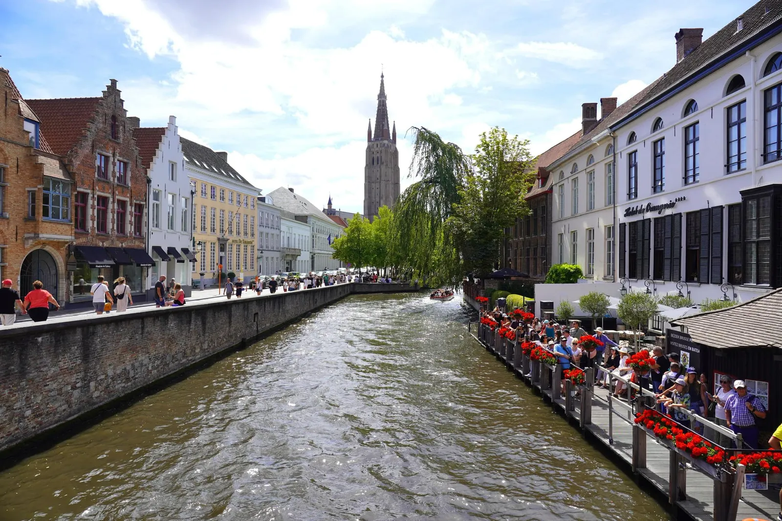 บรรยากาศของเมือง Brugges