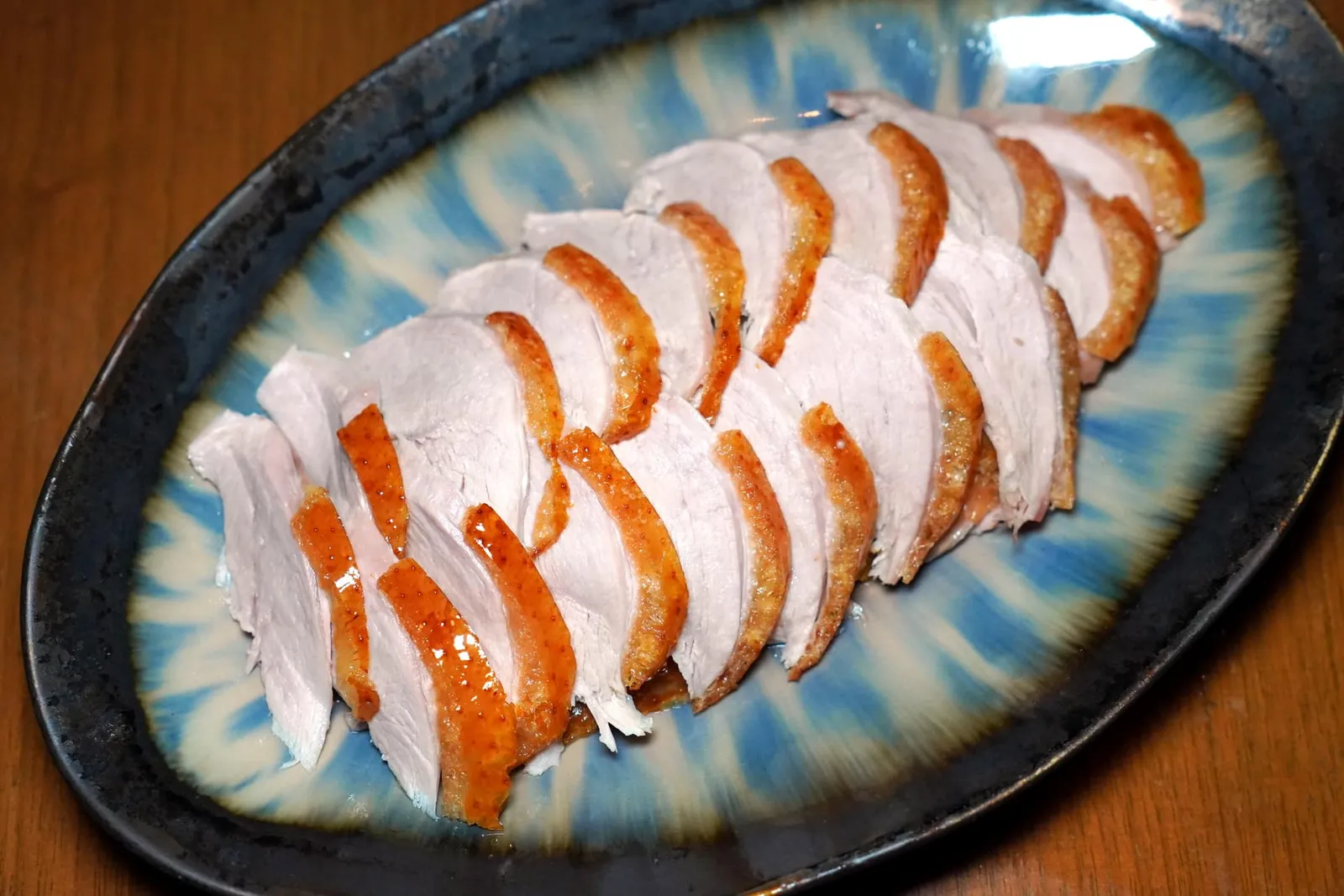 传统北京烤鸭 (1,990++) Peking Duck เนื้อเป็ดส่วนอื่น ๆ เสิร์ฟมาพร้อมกับหนังเพื่อห่อกับแผ่นแป้ง (14/20)