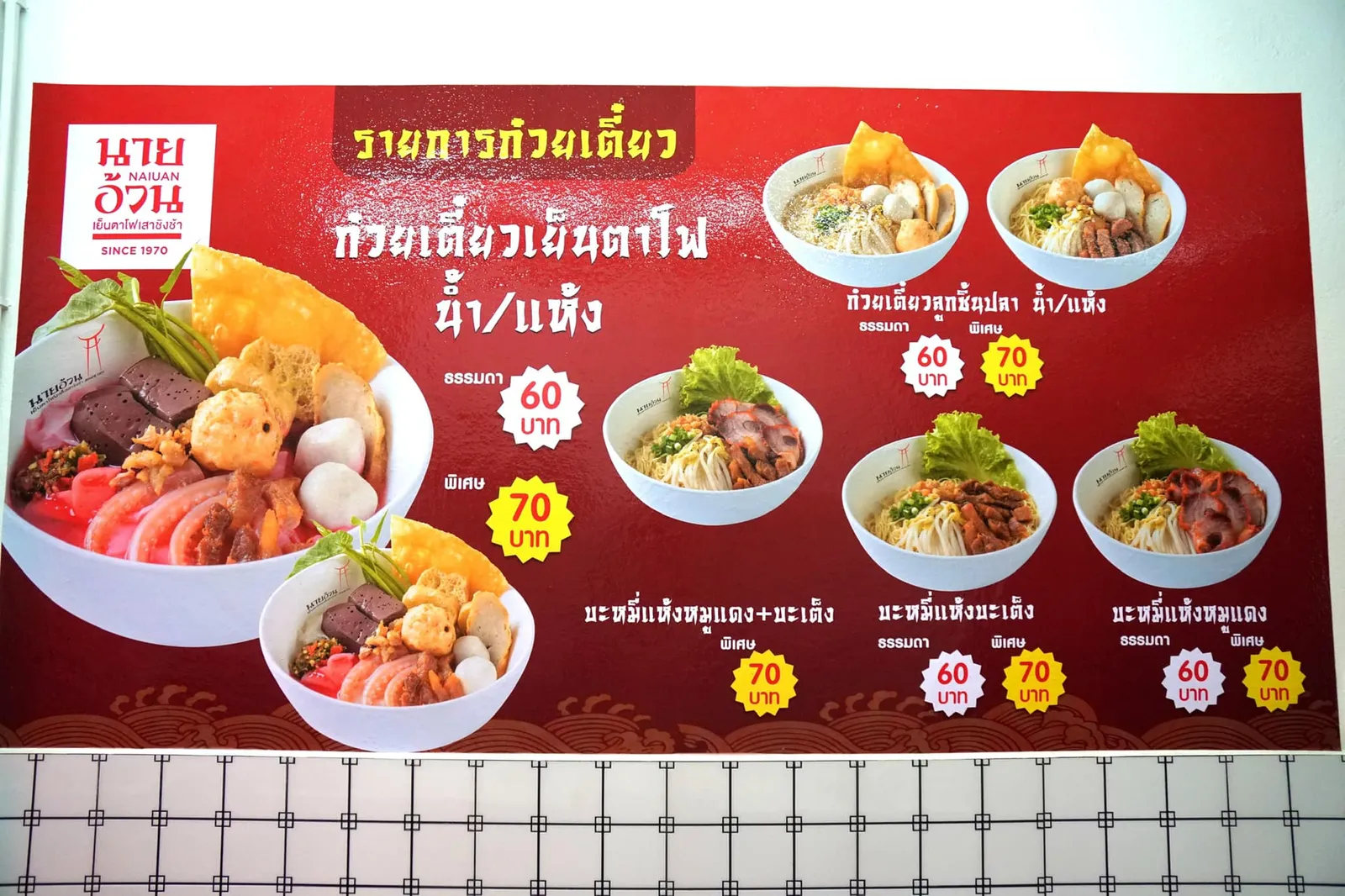 💰 ราคาอาหาร