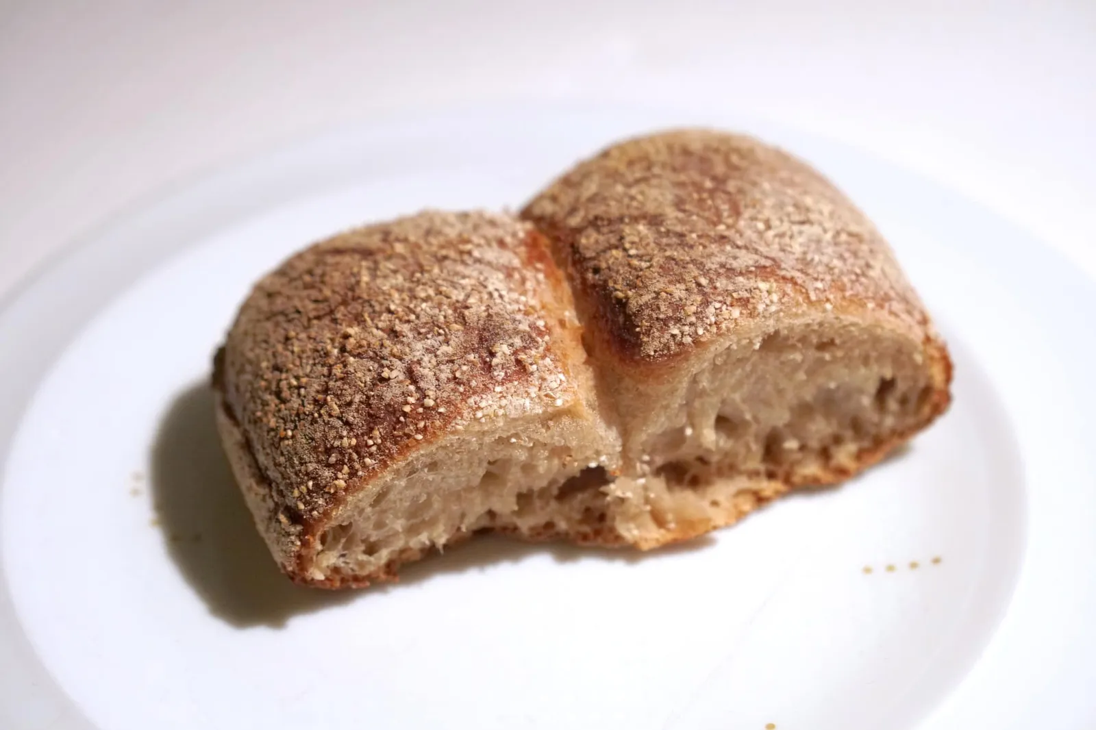 French Baguette ทางร้านนำเสิร์ฟขนมปังอย่างแรกเป็น “บาเก็ต” ซึ่งเป็นขนมปังที่เชฟ Guy Savoy ชื่นชอบมากที่สุด ทางร้านอบกันสดใหม่ตลอด ผิวสัมผัสด้านนอกกรอบ ฟูพอดี แต่ไม่แข็งจนเกินไป เรียกได้ว่าไร้ที่ติมาก ๆ นอกจากนี้ระหว่างมื้อพนักงานยังมีขนมปังทำจากเฟนเนลเสิร์ฟมาให้ลองชิมกันอีกชนิดหนึ่งด้วย