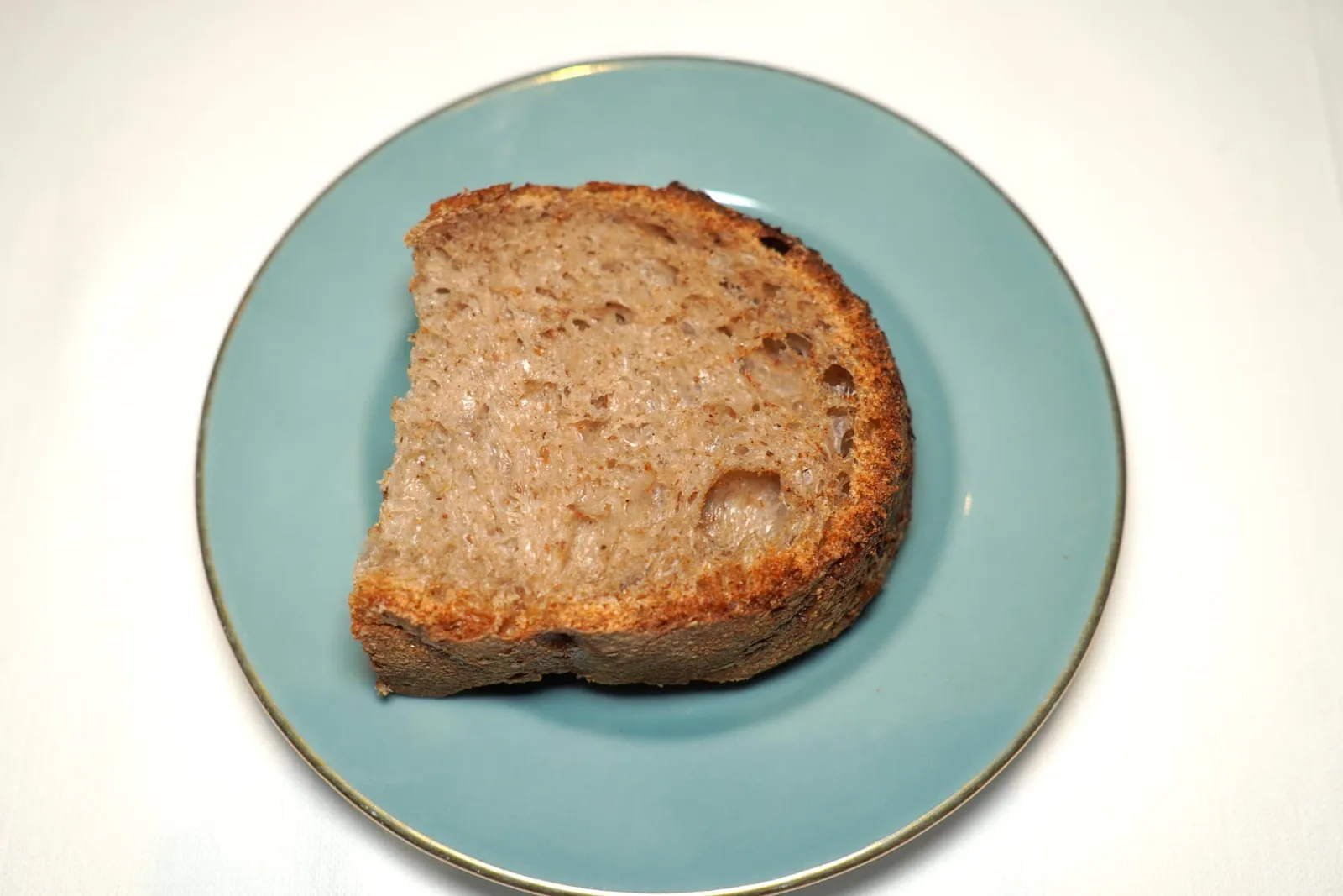 Pane Sourdough คั่นกลางด้วยการเสิร์ฟขนมปัง Sourdough Bread มาให้คนละชิ้น