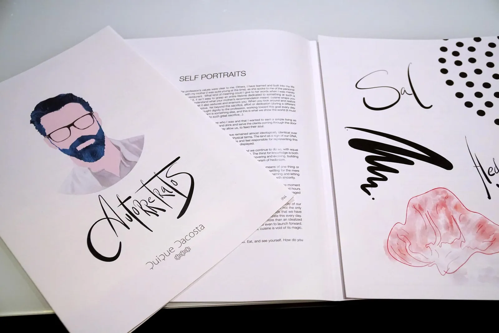 📃 MENU AUTORRETRATOS - SELF PORRAITS MENU (210 €/p)