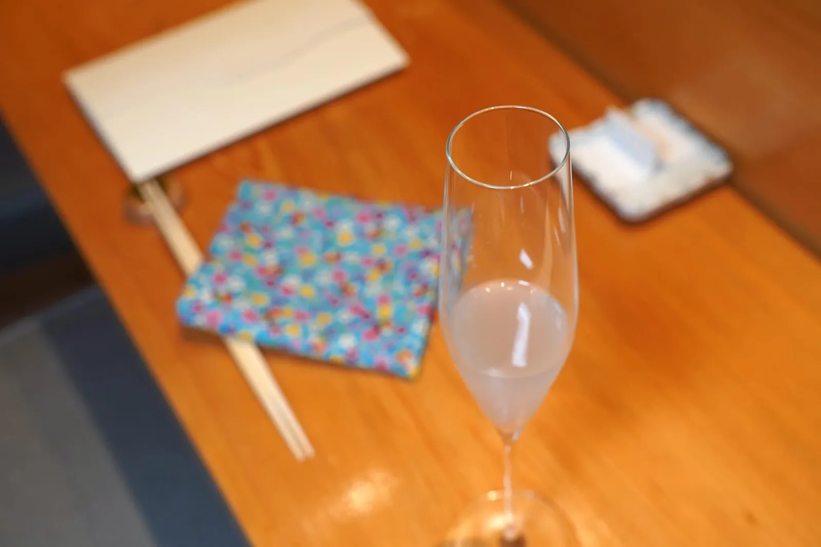 Welcome Drink เริ่มต้นด้วยเครื่องดิ่มต้อนรับที่มีกลิ่นหอมของ Yuzu