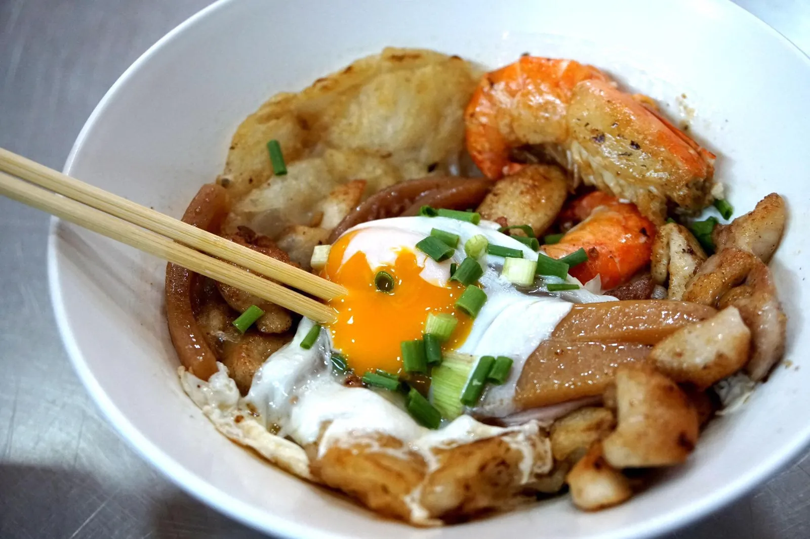 อบรวมมิตรทุกอย่างมีกุ้ง (80) ก่อนทานให้เจาะไข่ให้แตกก่อน (12/20)