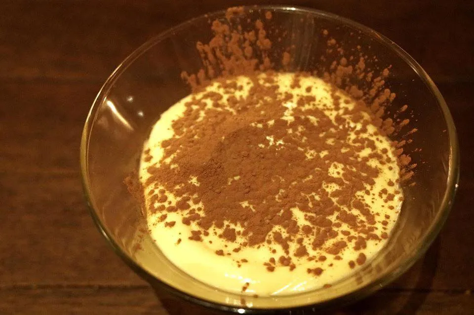 Homemade Tiramisu (220++) Homemade tiramisu - Italia’s recipe ทิรามิสุจัดเป็นของหวานที่เด็ดที่สุดในมื้อนี้ เค้กเนื้อเนียน นุ่ม หอมกลิ่นกาแฟพอเหมาะ รสไม่ขมมากเกินไป ทานง่าย กล้าบอกเลยว่ารสชาติที่ออกมาดีกว่าร้านทั่วๆไปในอิตาลีเสียอีก (14/20)