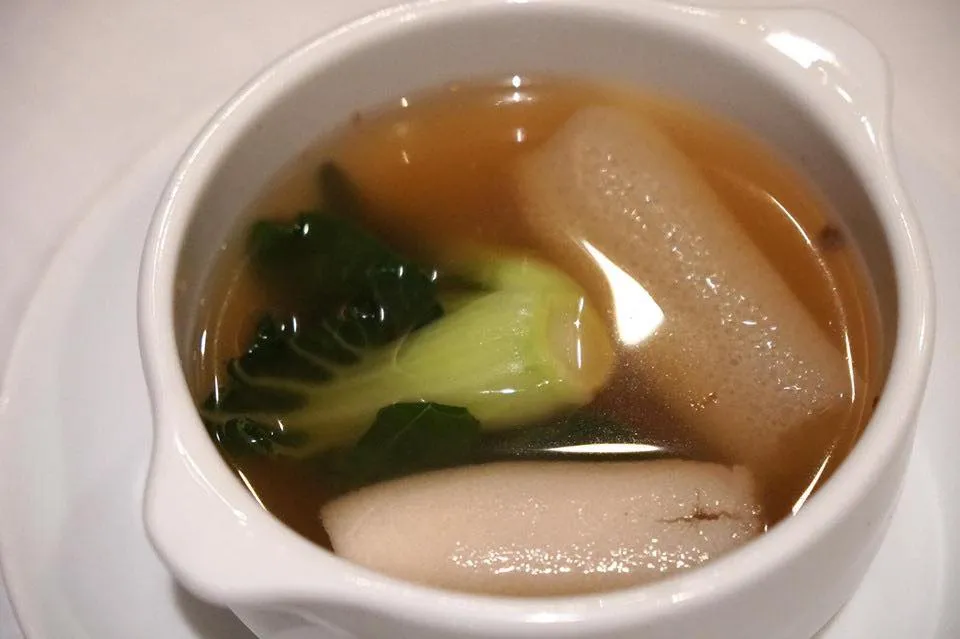 ซุปเยื่อไผ่ (325++) Bamboo silk in clear broth