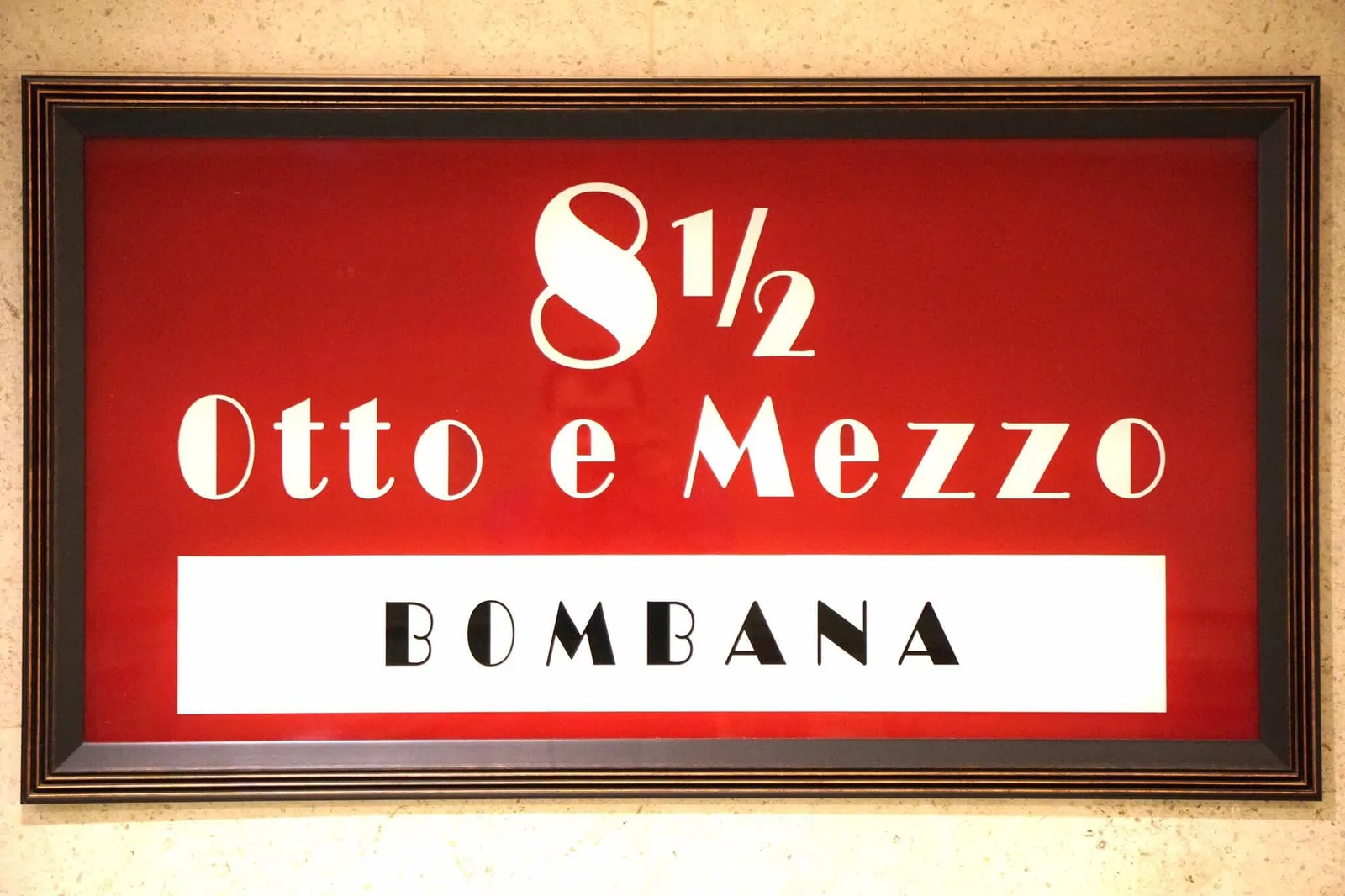 8½ Otto e Mezzo Bombana