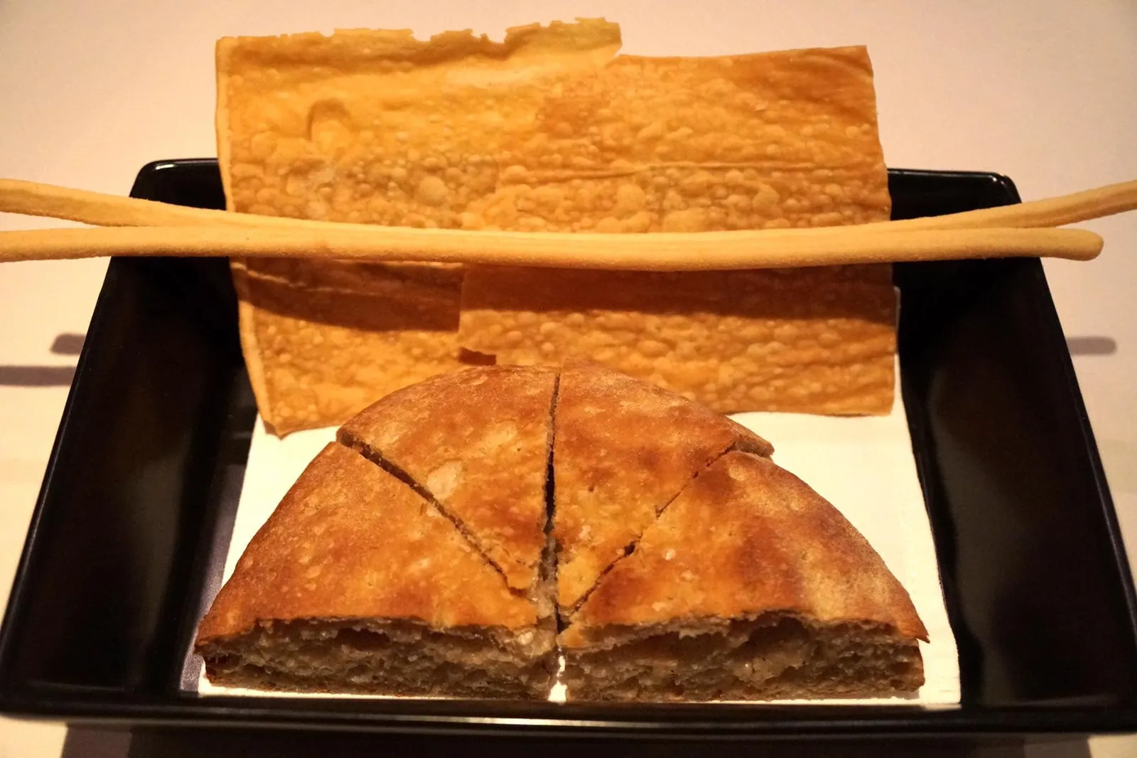 Italian Bread with Extra Virgin Olive Oil ขนมปังคุณภาพดีสำหรับร้านภัตตาคารอิตาเลียน (12/20)