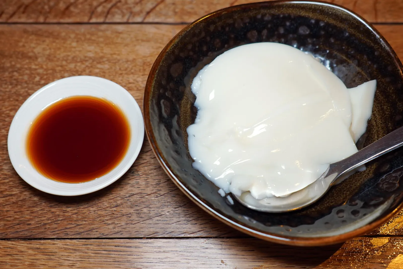 杏仁豆腐 (150 NTD+) Almond Tofu ปิดท้ายด้วยขนมเต้าหู้อัลมอนด์นุ่ม ๆ เย็น ๆ ใช้ล้างปากอาหารคาวได้ดี (13/20)