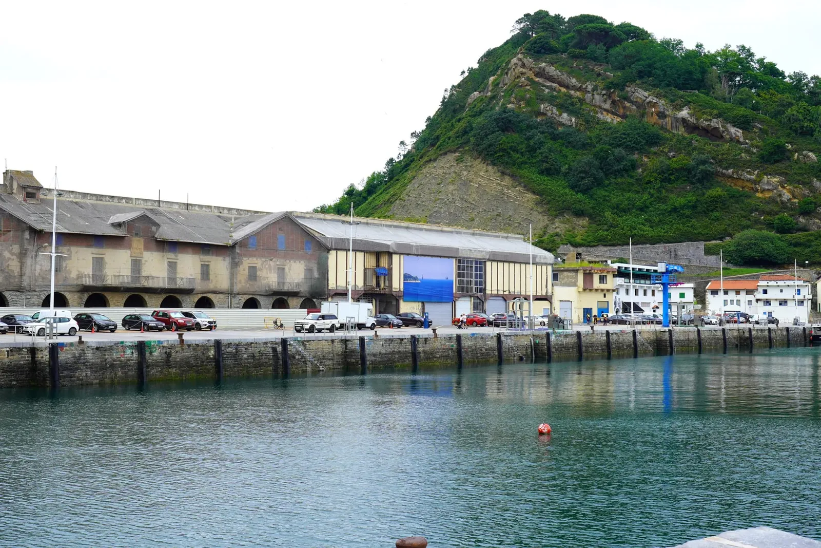บรรยากาศบริเวณท่าเรือในเมือง Getaria