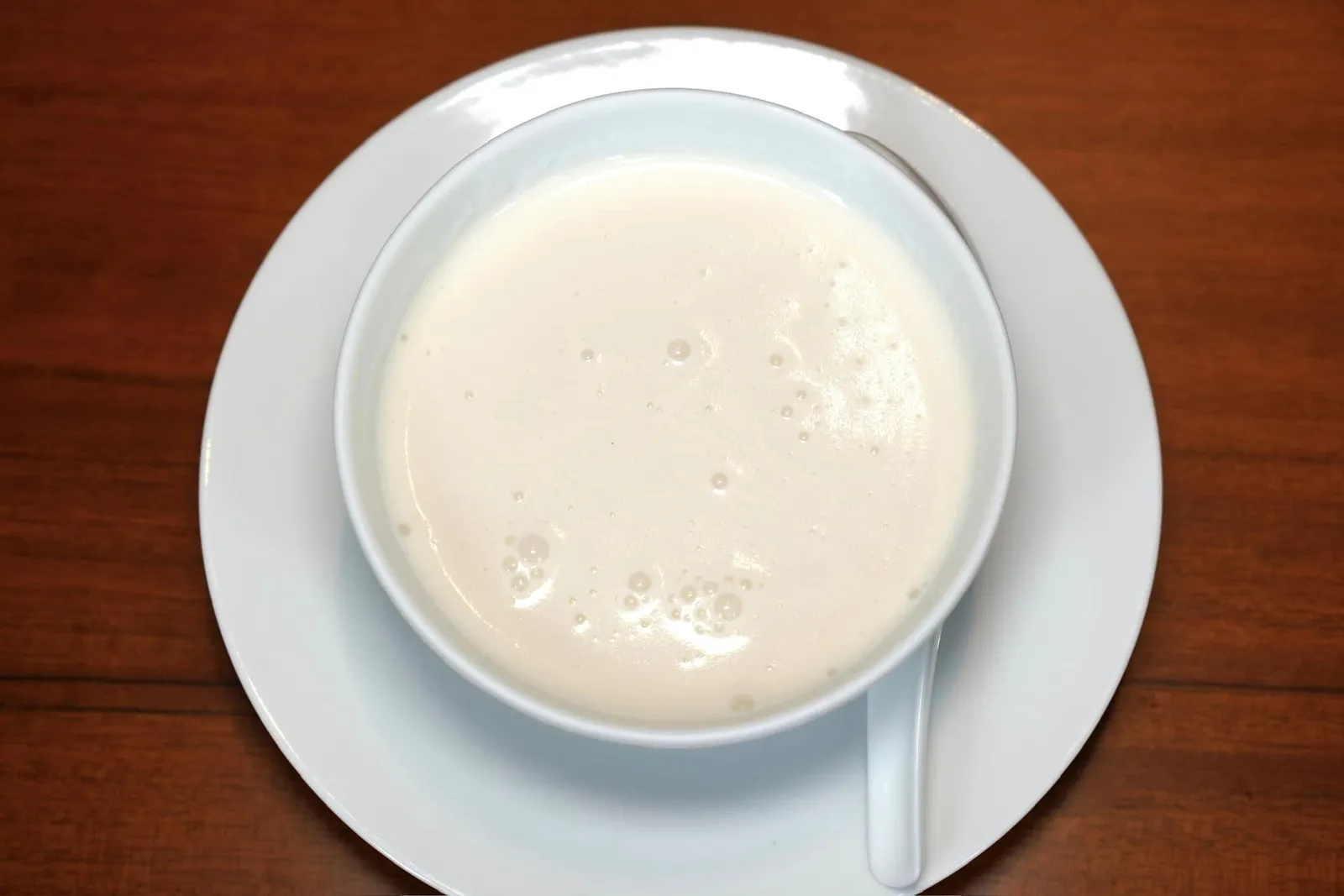 Sweetened Almond Cream (48 CNY++) ปิดท้ายด้วยครีมอัลมอนด์เนื้อสัมผัสค่อนข้างละเอียด กลิ่นอัลมอนด์ค่อนข้างเบา (14/20)
