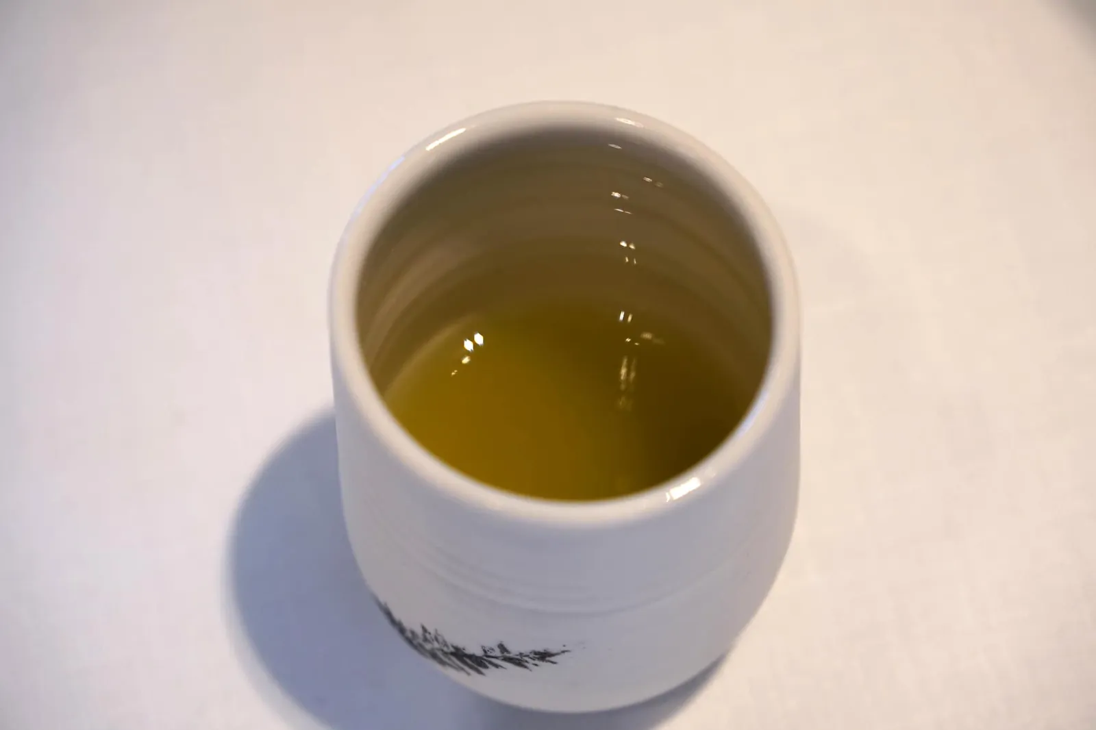 SEA TXAKOLI ปิดท้ายคอร์สแรกด้วยไวน์ Txakoli ซึ่งเป็นไวน์เดียวกับ Welcome Drink ที่นำเสิร์ฟครั้งเเรกตอนเราเดินเข้ามาในร้าน เเต่คอร์สนี้ทางร้านใส่สาหร่ายลงไปด้วย เนื่องจากเป็นไวน์ขาว มีรสชาติไม่แรงมากนัก ตอนทานจะรู้สึกได้ว่ารสขมของไวน์หายไปเกือบหมดเหลือเเต่รสหวานของสาหร่าย นอกจากนี้การใส่สาหร่ายลงไปทำให้มีกลิ่นของทะเลขึ้นมาเพียงเบาๆ ช่วยดับเลี่ยนอาหารจานก่อนหน้านี้ได้อย่างดี (20/20)