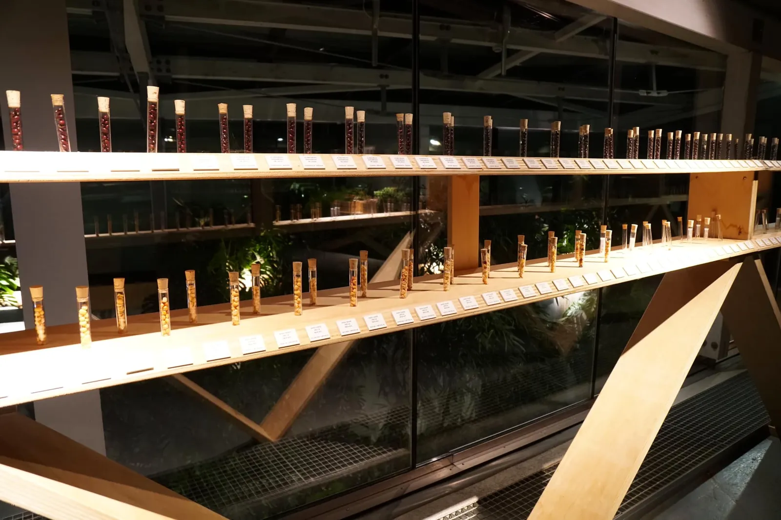 ด้านบนมี Germoplasm Bank หรือธนาคารกักเก็บตัวอย่างเมล็ดพันธุ์ท้องถิ่นที่ถูกคัดโดยชาวไร่เอาไว้จำนวนมากอีกด้วย