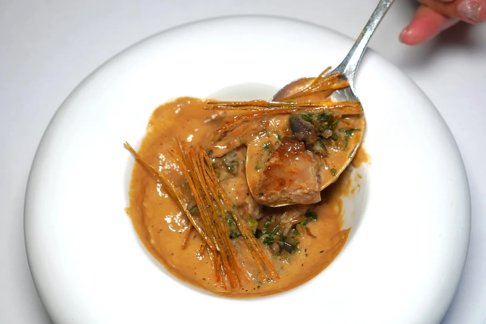 Snails“Crépinette” - Basil - “Cagouillade”ภาพของชิ้นหอยทากสุดนุ่มหนึบ (17/20)