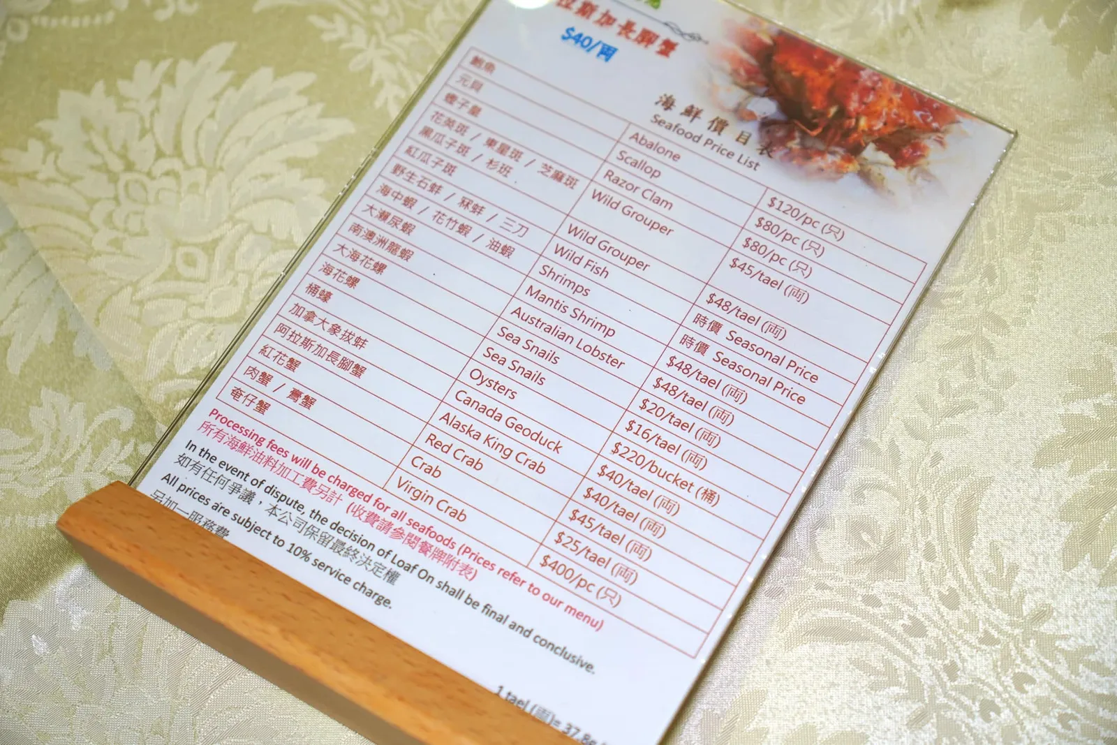 🎗 ลูกค้าสามารถเลือกชิมอาหารแบบ À La Carte ได้ตามใจชอบ อย่างไรก็ตามทางร้านได้จัด Set Menu ที่รวบรวมวัตถุดิบระดับพรีเมี่ยมหลายอย่างเข้าไว้ด้วยกันในหลากหลายราคาเริ่มต้นที่ SET MENU FOR 2 สำหรับลูกค้า 2 ท่านนำเสนอมา 2 รูปแบบคือ A (1,388 HKD) และ B (2,288 HKD) ถัดมาคือ SET MENU FOR 4 สำหรับลูกค้า 4 คนนำเสนอมาอีก 2 รูปแบบเช่นกันคือ C (3,288 HKD) และ D (4,588 HKD) นอกจากนี้ยังมี Side Order Menu ให้เลือกเพิ่มเข้าไปในเซ็ตได้อีกตามใจชอบ