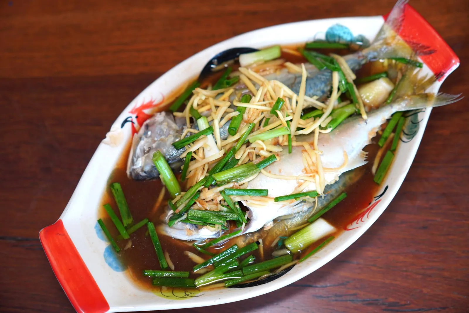 ปลาทูต้มส้ม (130)ปลาทูต้มส้มมีรสชาติหวานนำแทรกด้วยอโรมาของขิงเข้ากันได้อย่างลงตัว (13/20)
