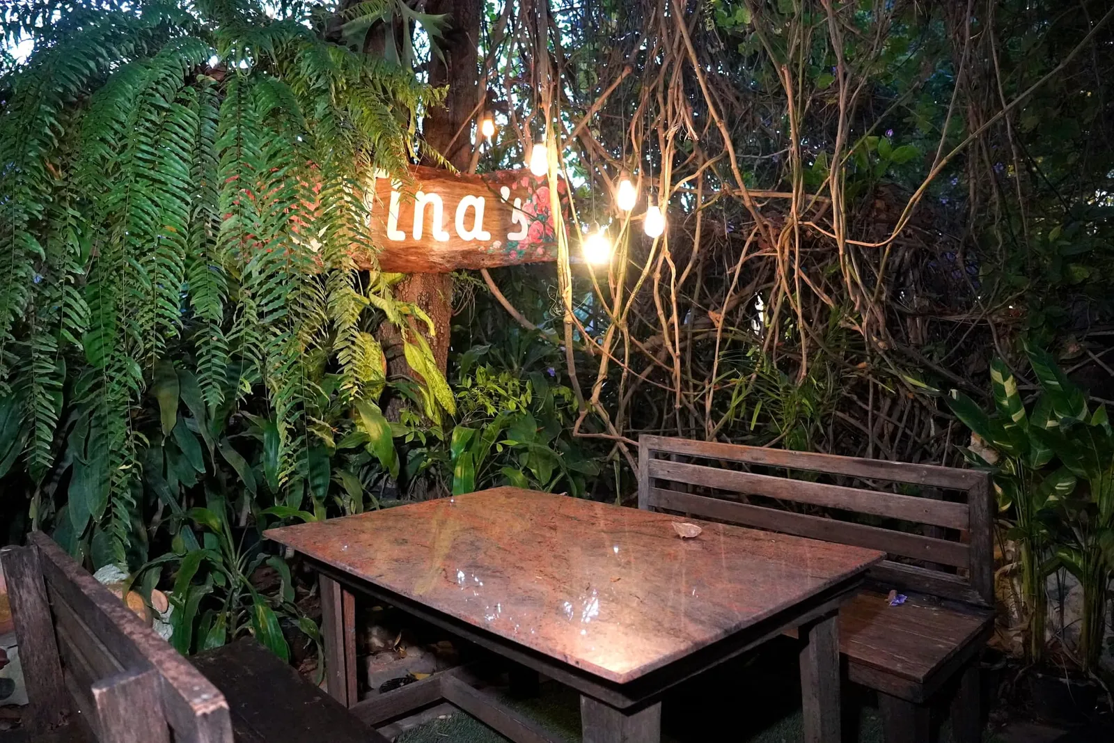 บรรยากาศในสวน