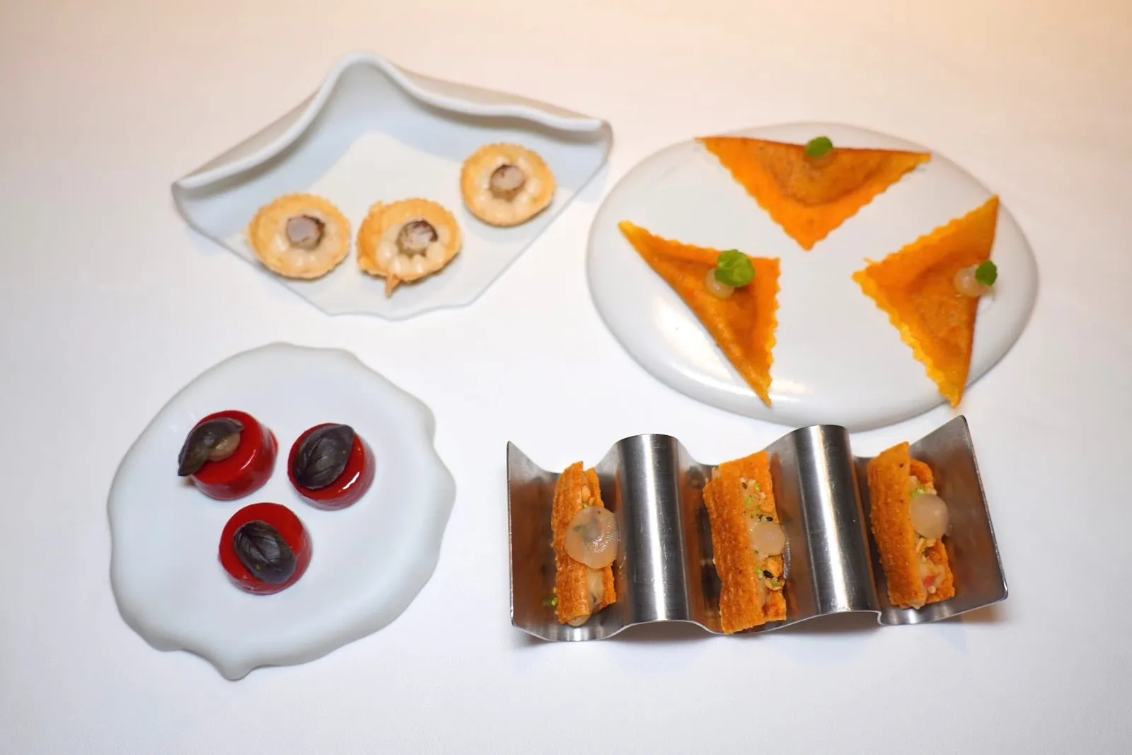 Amuse-boucheเริ่มต้นของว่างด้วยคำจิ๋วเรียกน้ำย่อย (16/20)