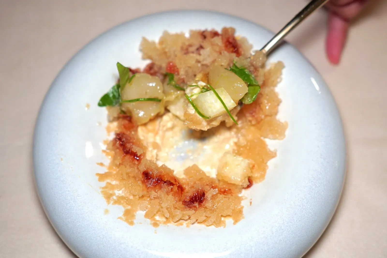 Scallop Nam Kaeng Saiอย่าลืมตักชิมให้ครบทุกองค์ประกอบ (15/20)