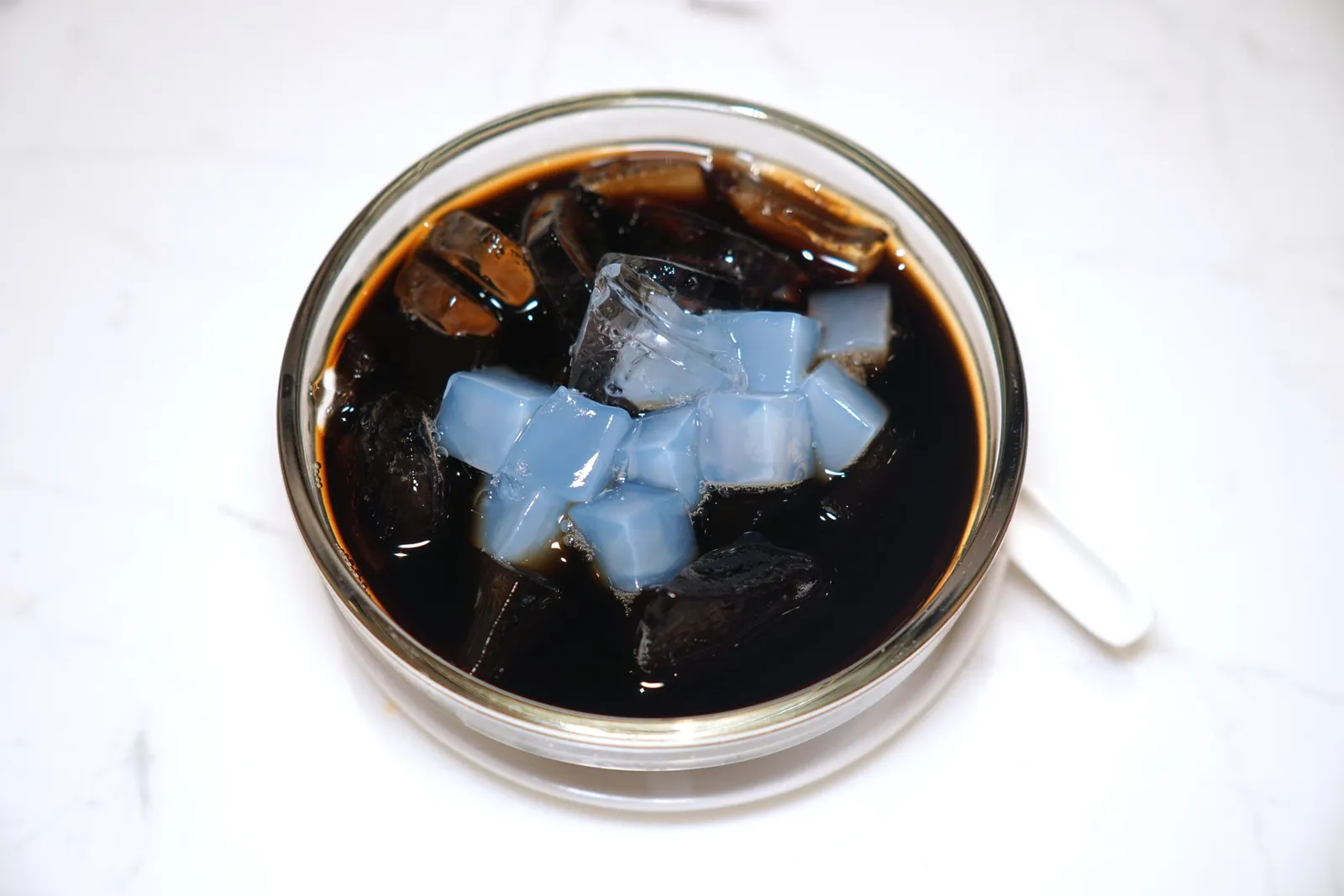 เฉาก๊วยวุ้นมะพร้าวGrass Jelly & Coconut Jellyเฉาก๊วยใส่วุ้นมะพร้าวเด้งหนึบ